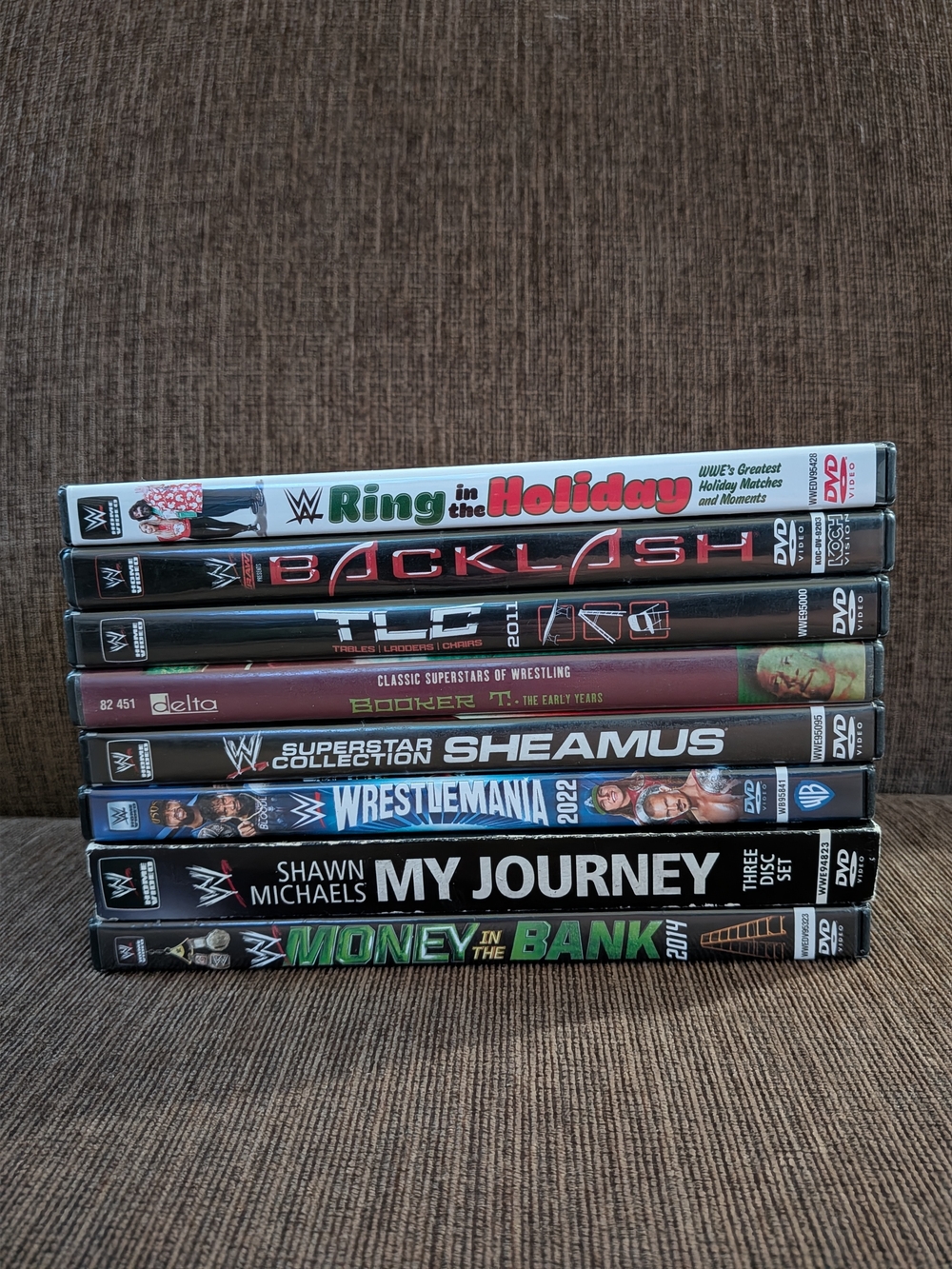 WWE DVDs